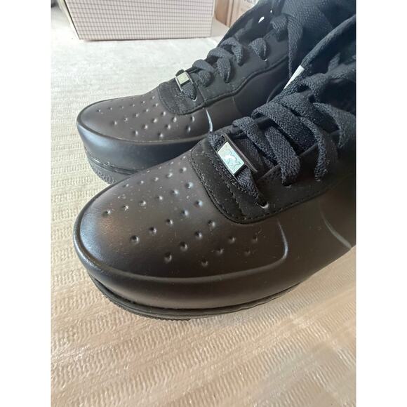 Nike Air Force 1 Posite FL Max QS Triple Black Foamposite AF1 Size 10 548968-010 - Picture 7 of 14